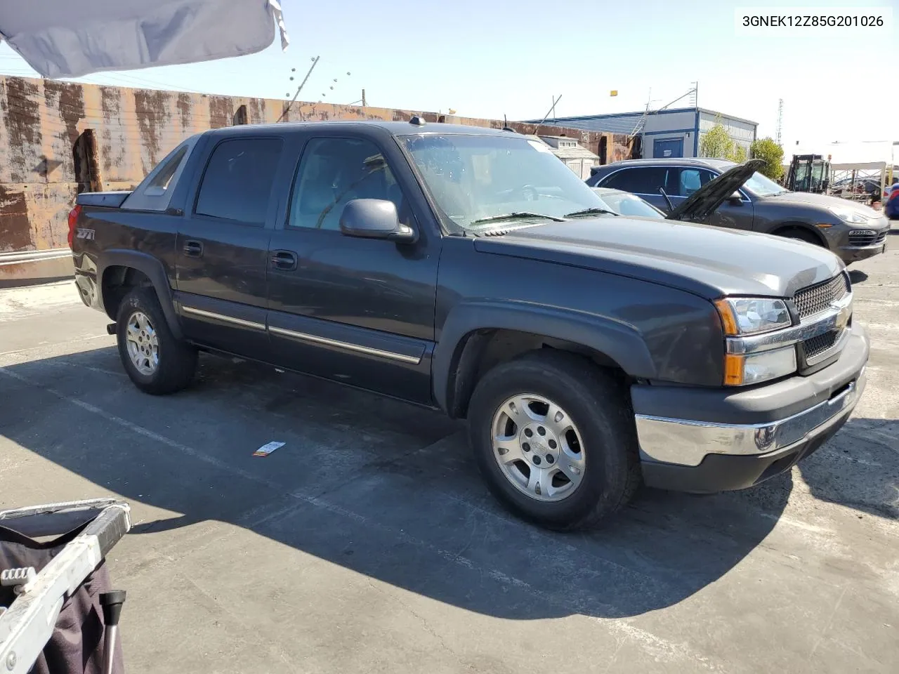 2005 Chevrolet Avalanche K1500 VIN: 3GNEK12Z85G201026 Lot: 69023684