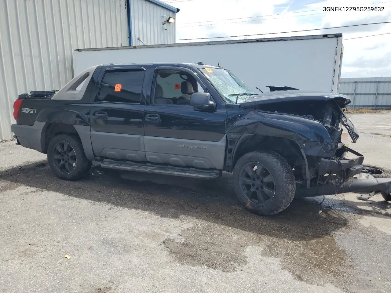 2005 Chevrolet Avalanche K1500 VIN: 3GNEK12Z95G259632 Lot: 70786614