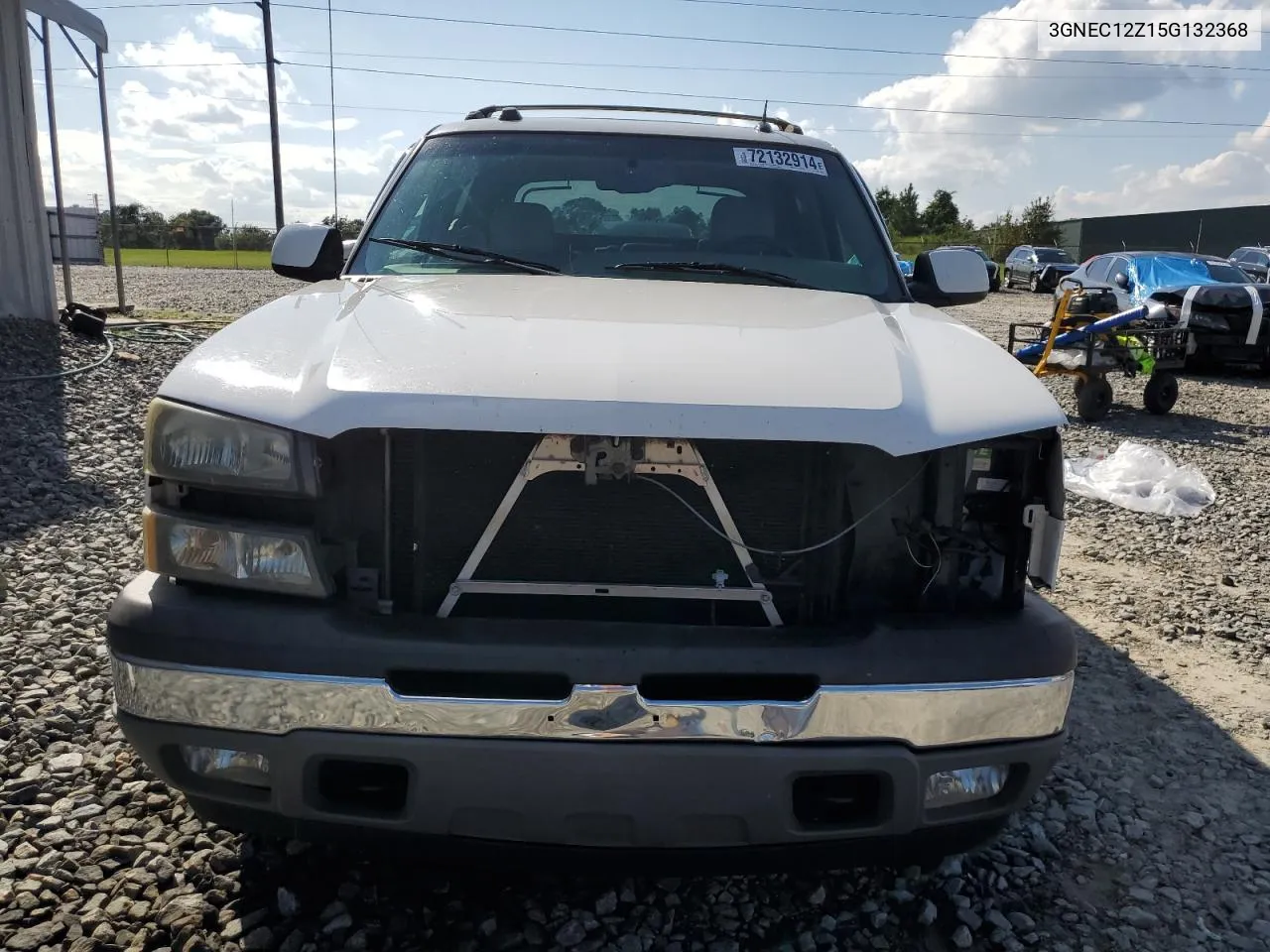 2005 Chevrolet Avalanche C1500 VIN: 3GNEC12Z15G132368 Lot: 72132914