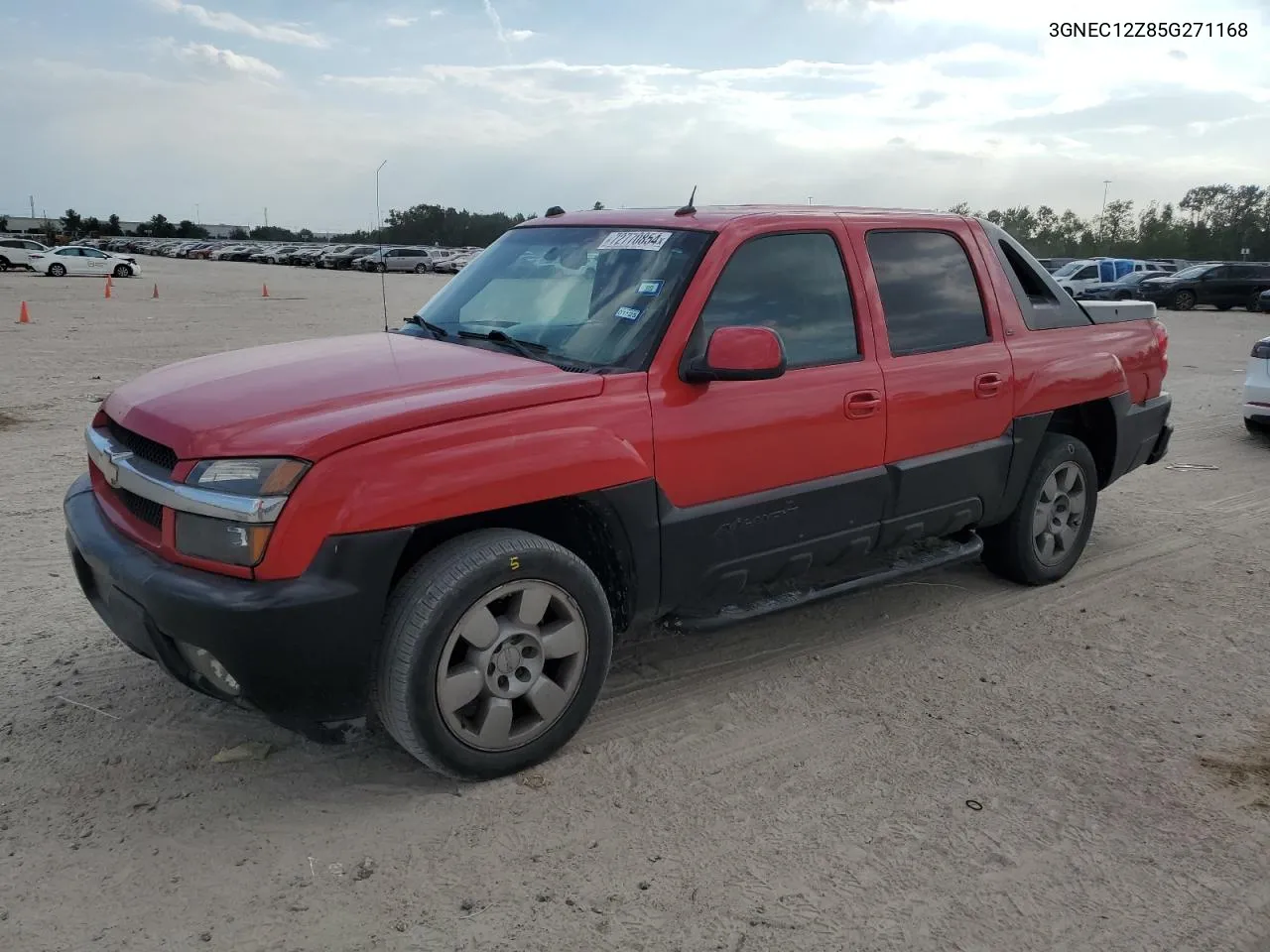 2005 Chevrolet Avalanche C1500 VIN: 3GNEC12Z85G271168 Lot: 72770854