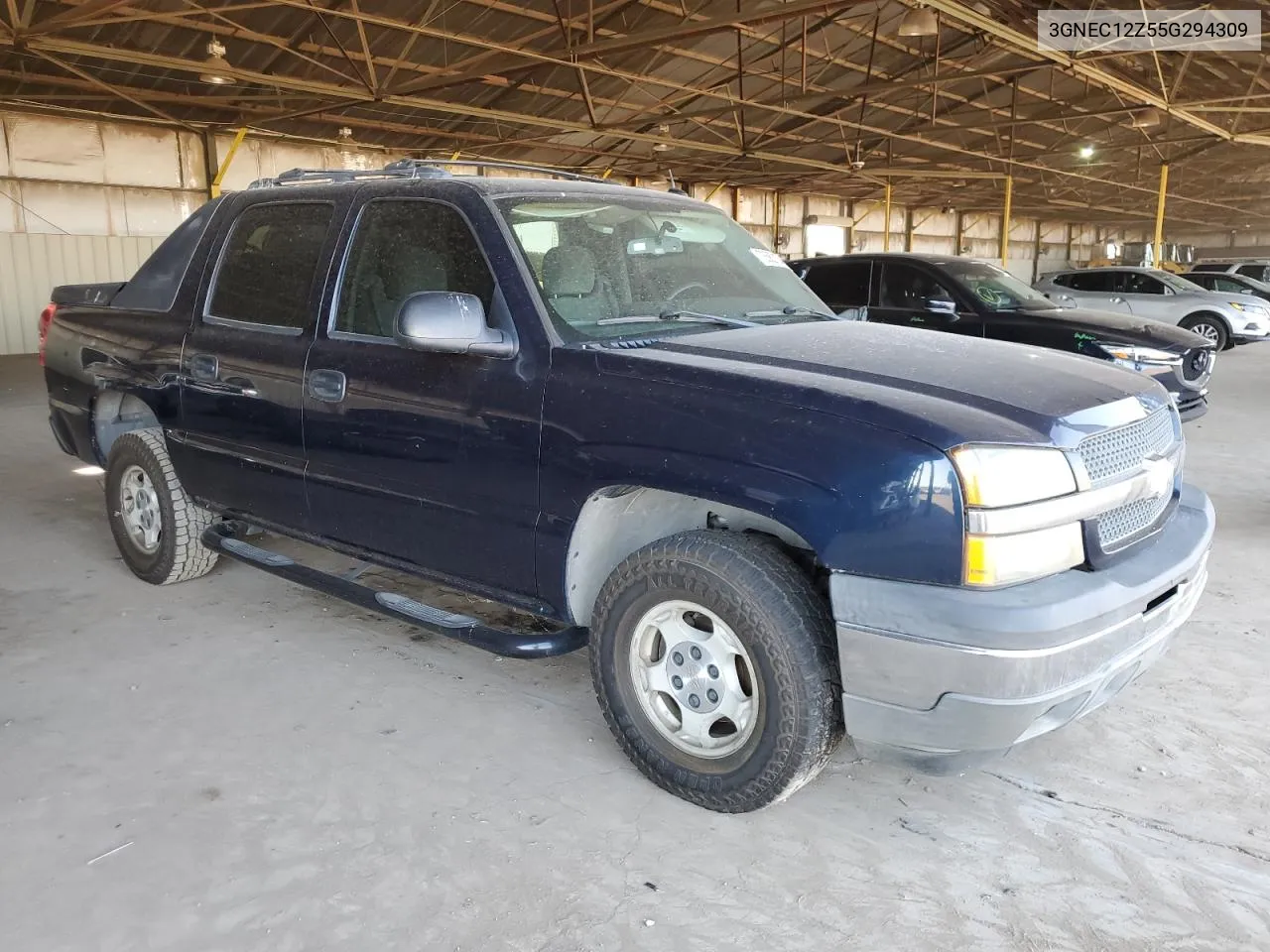 2005 Chevrolet Avalanche C1500 VIN: 3GNEC12Z55G294309 Lot: 73583104