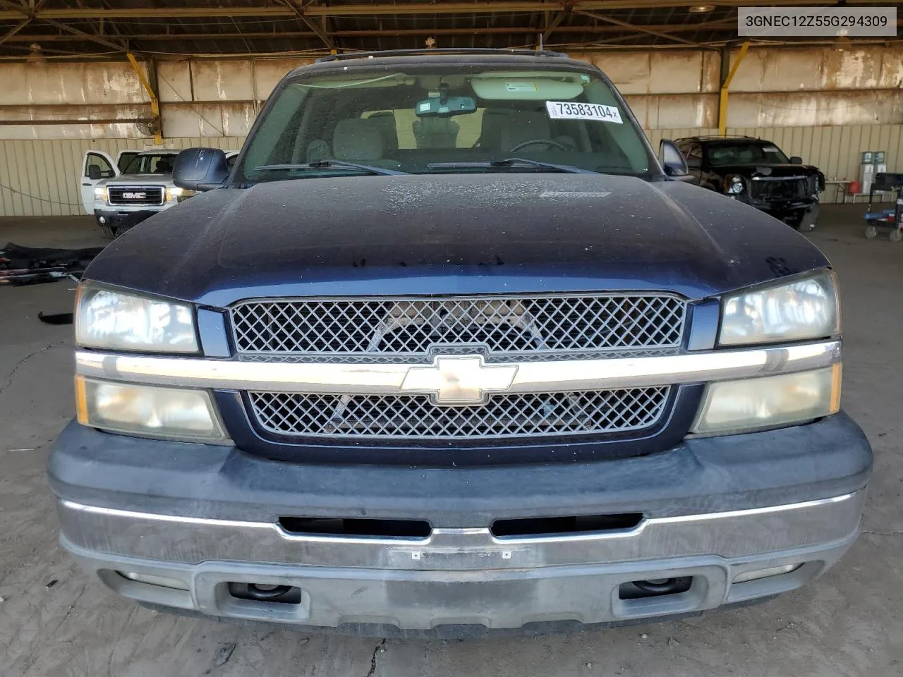 2005 Chevrolet Avalanche C1500 VIN: 3GNEC12Z55G294309 Lot: 73583104