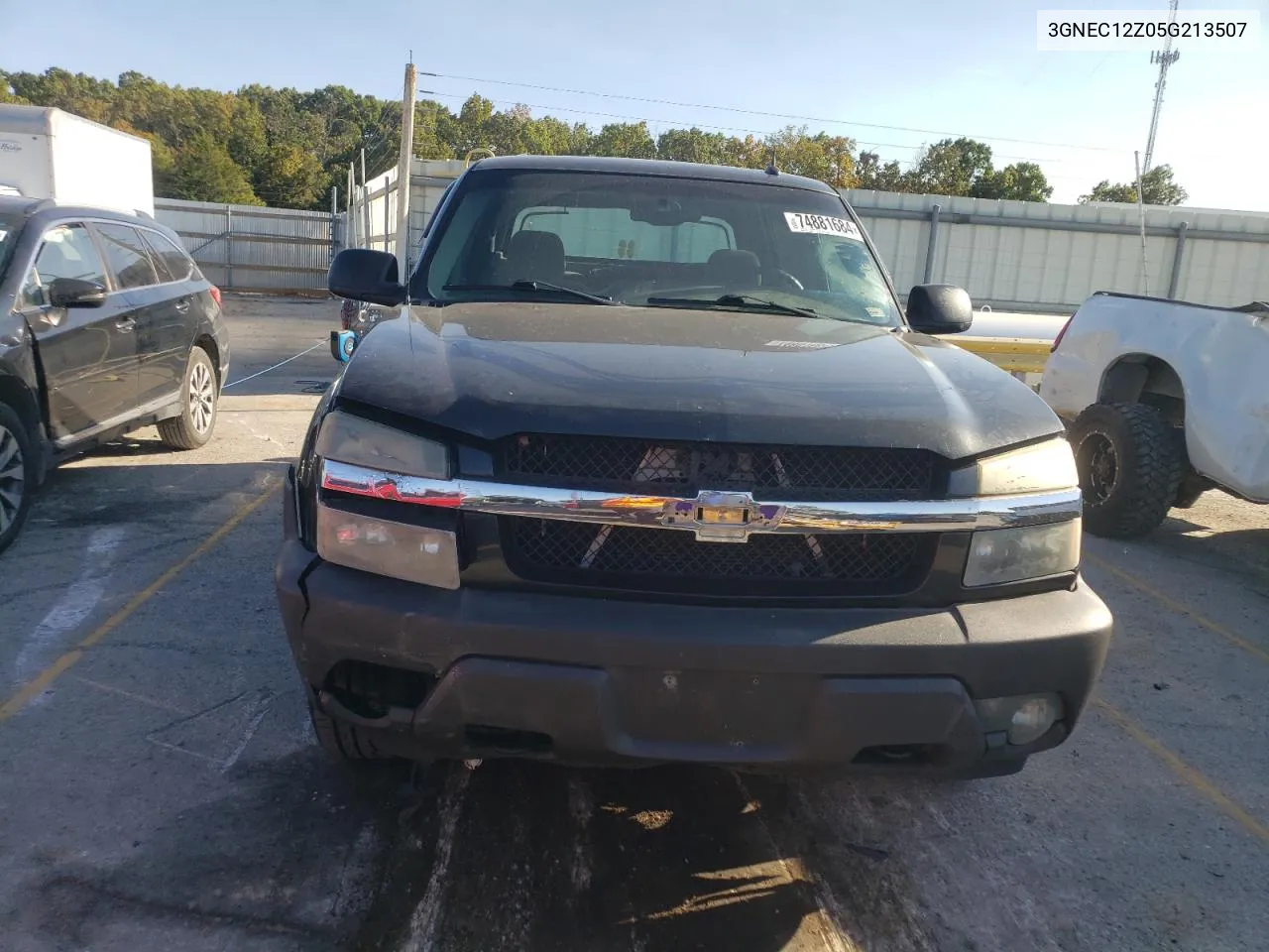 2005 Chevrolet Avalanche C1500 VIN: 3GNEC12Z05G213507 Lot: 74881684