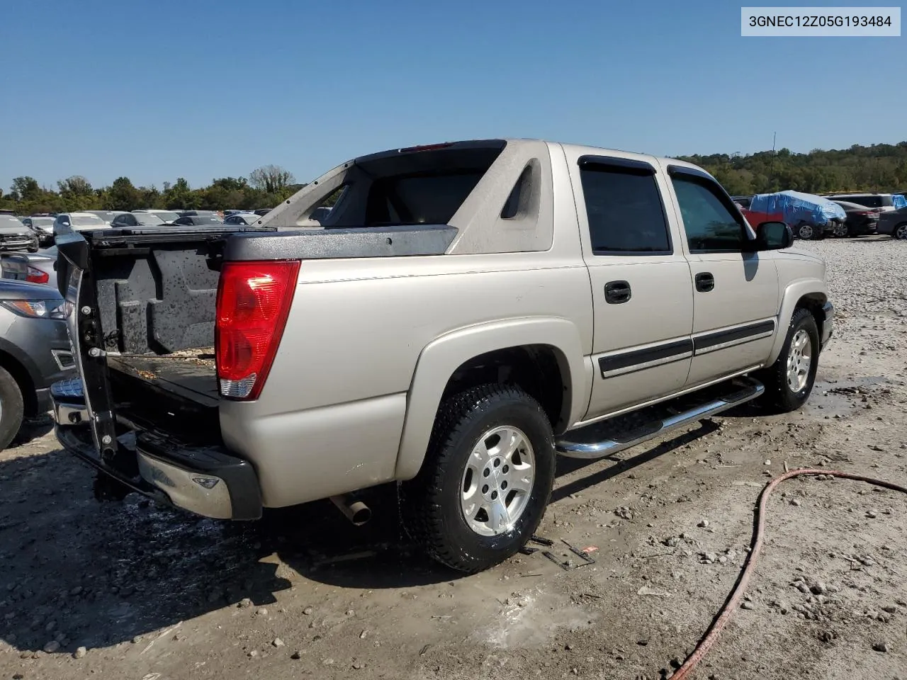 2005 Chevrolet Avalanche C1500 VIN: 3GNEC12Z05G193484 Lot: 75301894