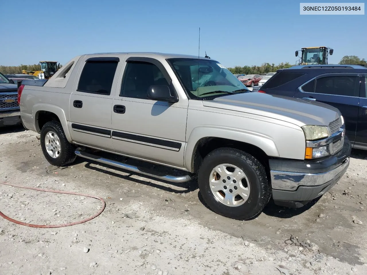 2005 Chevrolet Avalanche C1500 VIN: 3GNEC12Z05G193484 Lot: 75301894