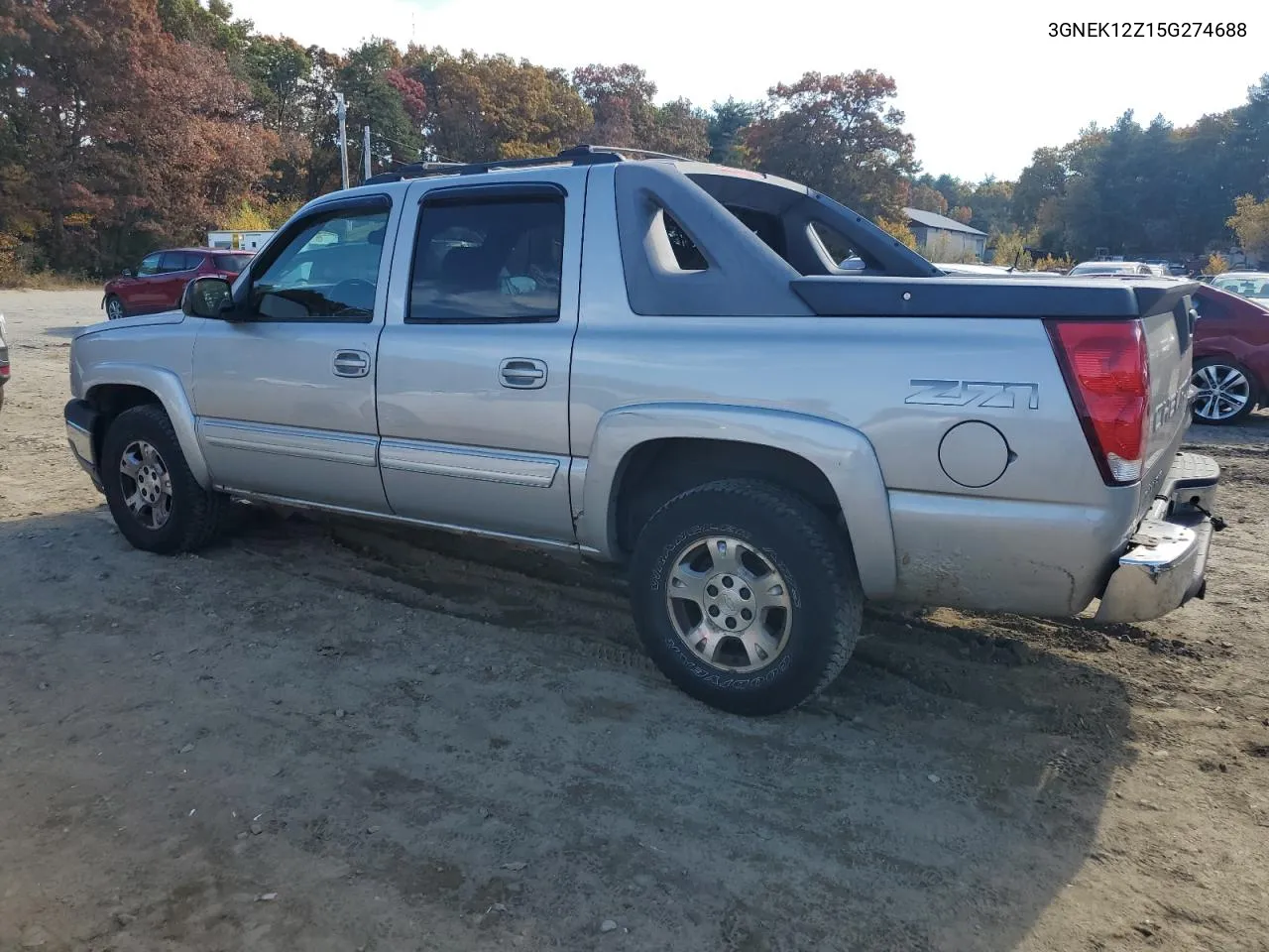 2005 Chevrolet Avalanche K1500 VIN: 3GNEK12Z15G274688 Lot: 77171254