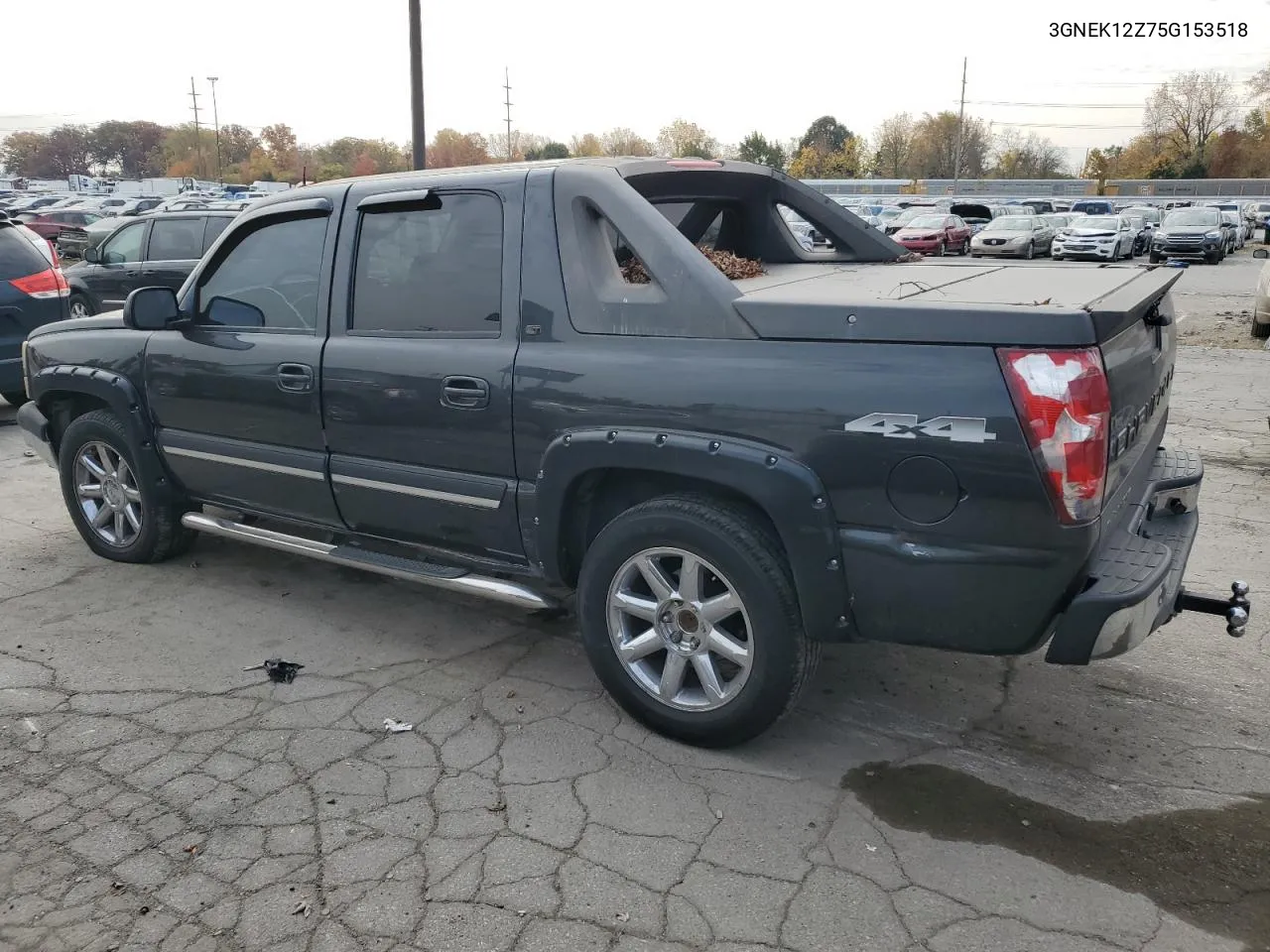 2005 Chevrolet Avalanche K1500 VIN: 3GNEK12Z75G153518 Lot: 77585474