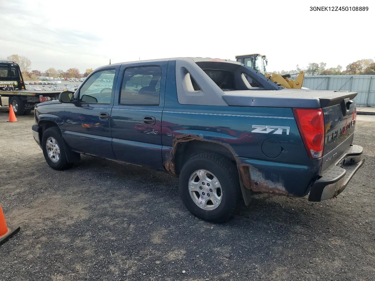 2005 Chevrolet Avalanche K1500 VIN: 3GNEK12Z45G108889 Lot: 77637154