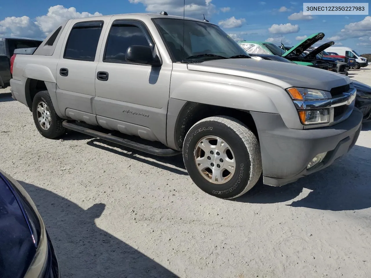 2005 Chevrolet Avalanche C1500 VIN: 3GNEC12Z35G227983 Lot: 77965044