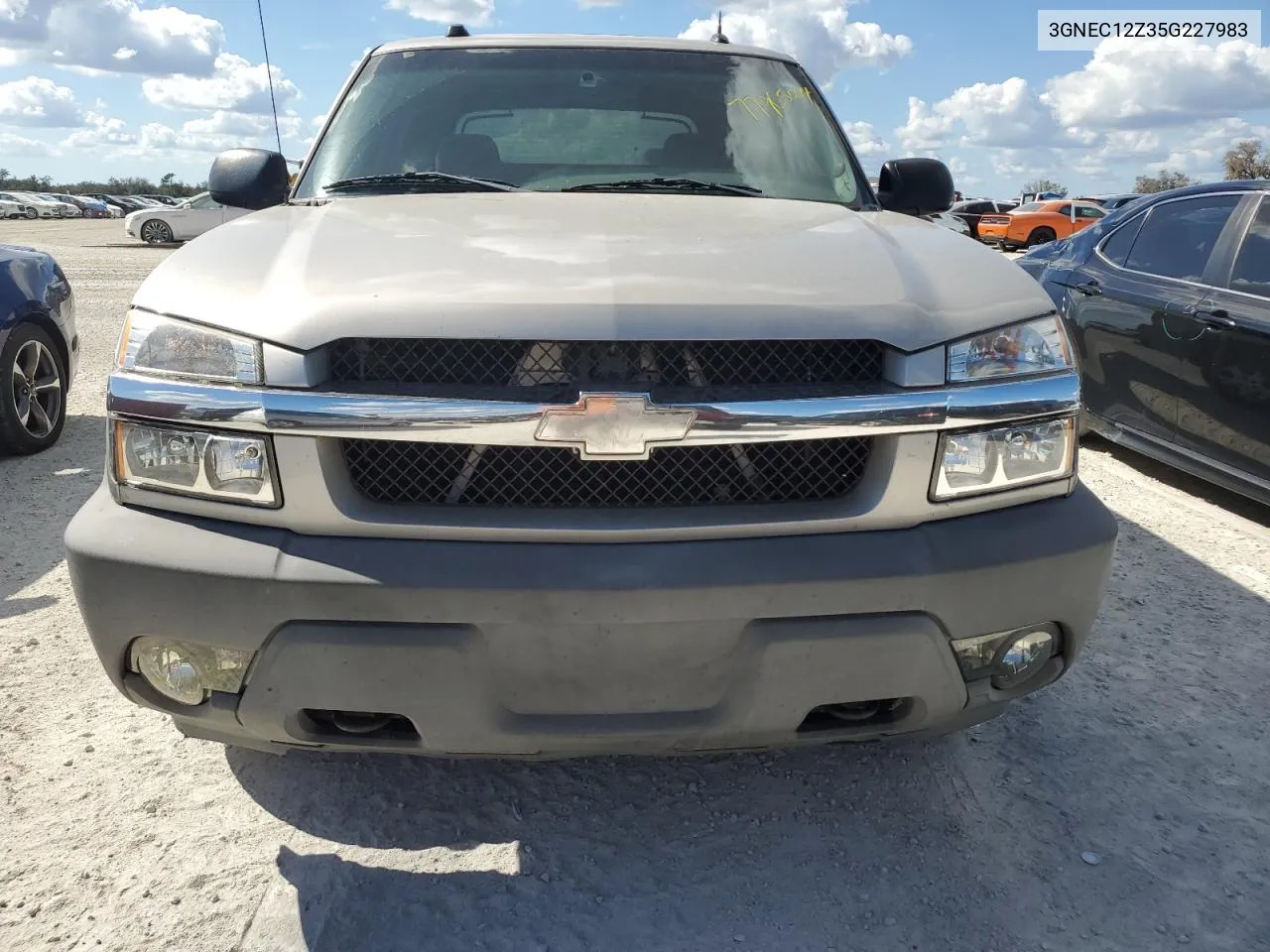 2005 Chevrolet Avalanche C1500 VIN: 3GNEC12Z35G227983 Lot: 77965044