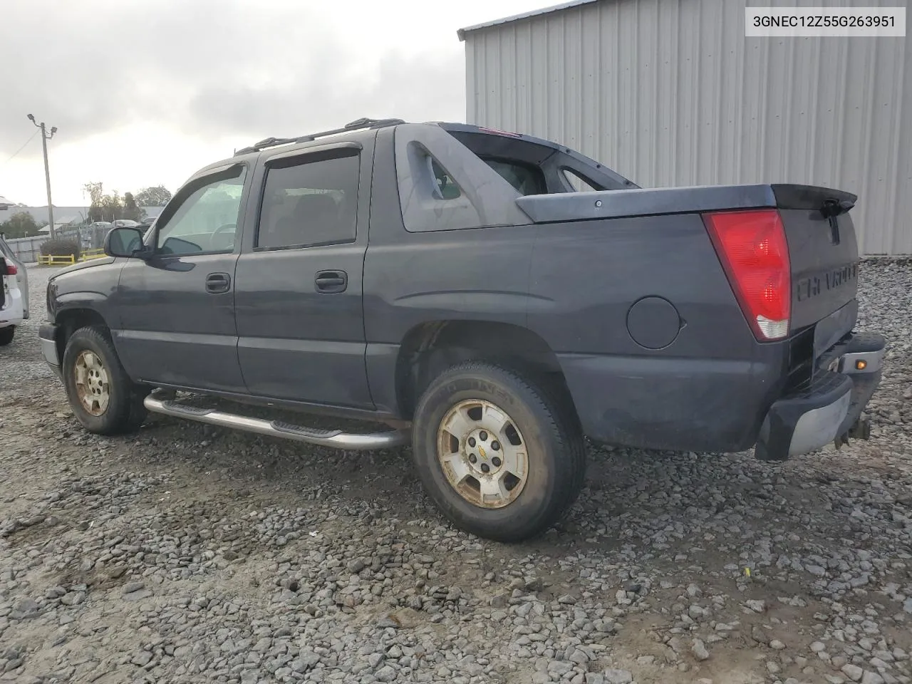 2005 Chevrolet Avalanche C1500 VIN: 3GNEC12Z55G263951 Lot: 78204134