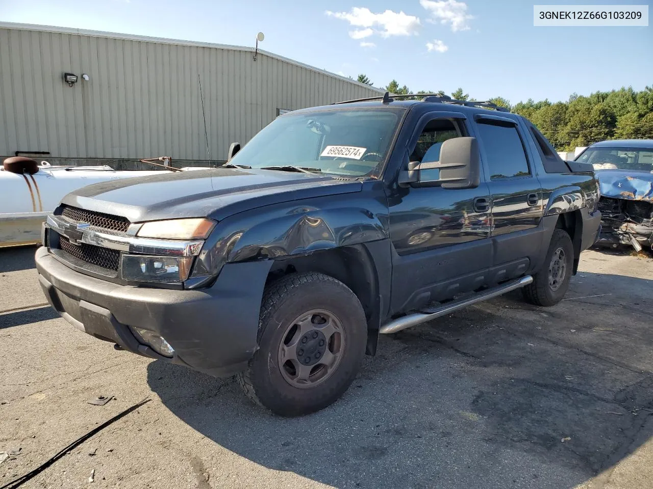 2006 Chevrolet Avalanche K1500 VIN: 3GNEK12Z66G103209 Lot: 69562574