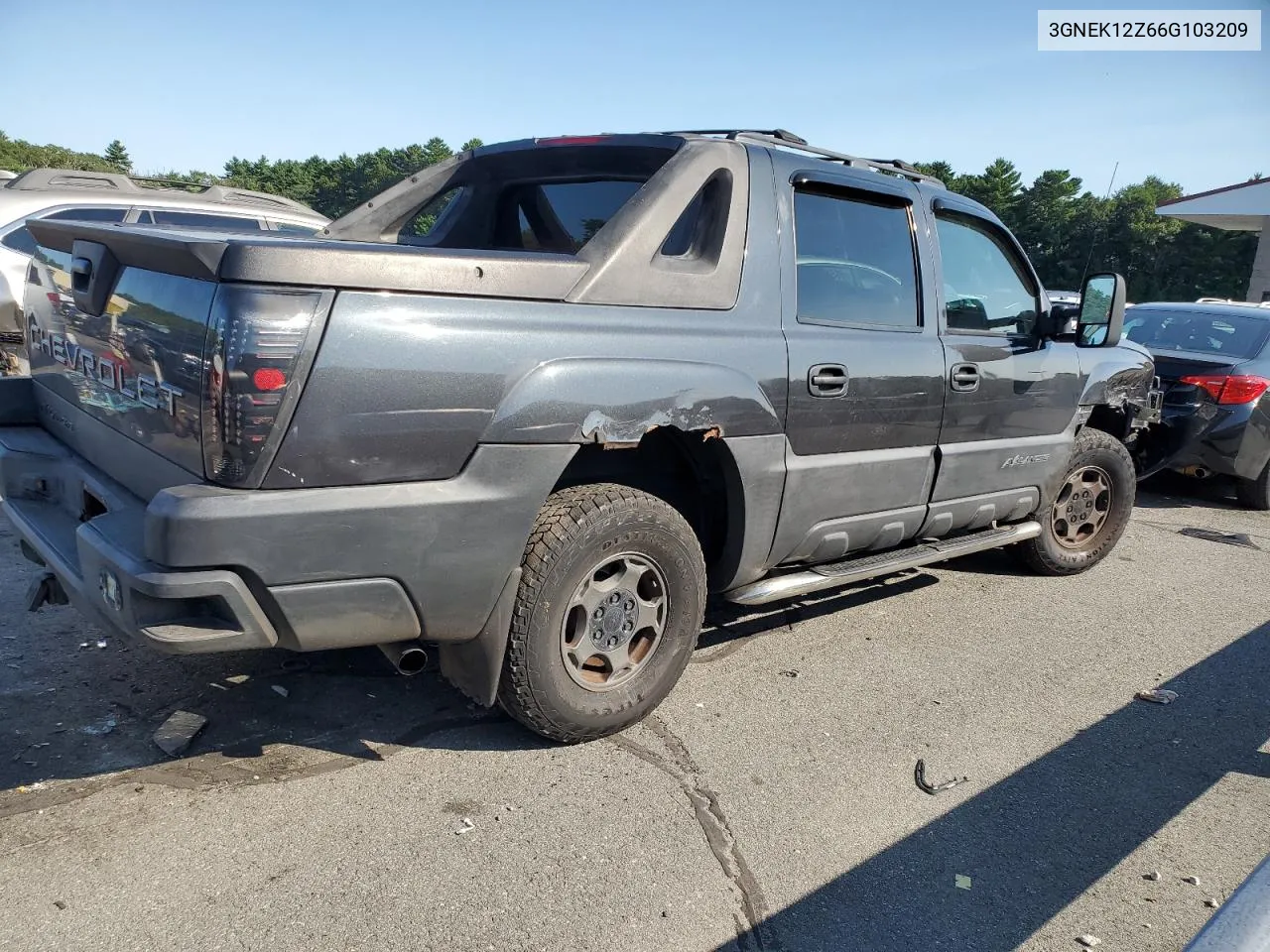 2006 Chevrolet Avalanche K1500 VIN: 3GNEK12Z66G103209 Lot: 69562574