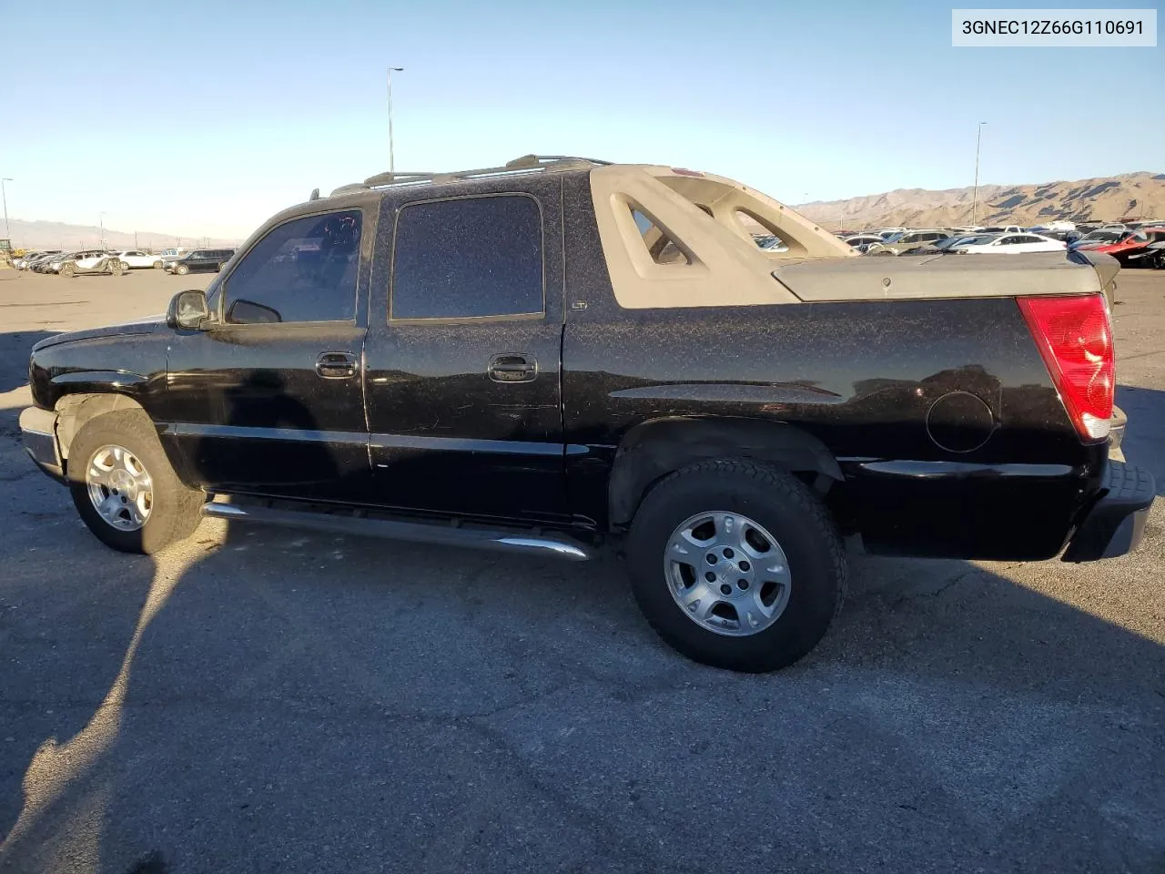 2006 Chevrolet Avalanche C1500 VIN: 3GNEC12Z66G110691 Lot: 75886424