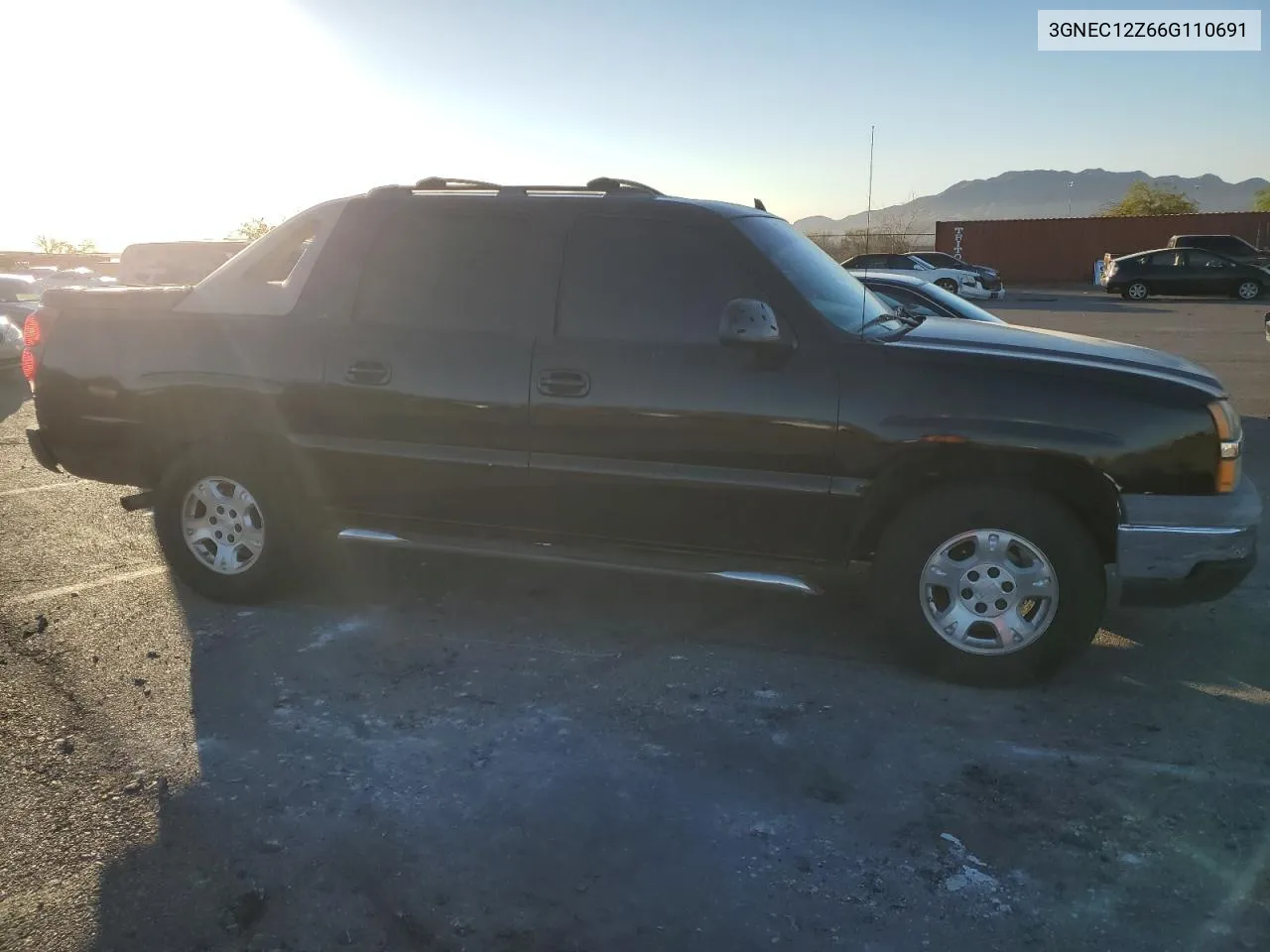 2006 Chevrolet Avalanche C1500 VIN: 3GNEC12Z66G110691 Lot: 75886424