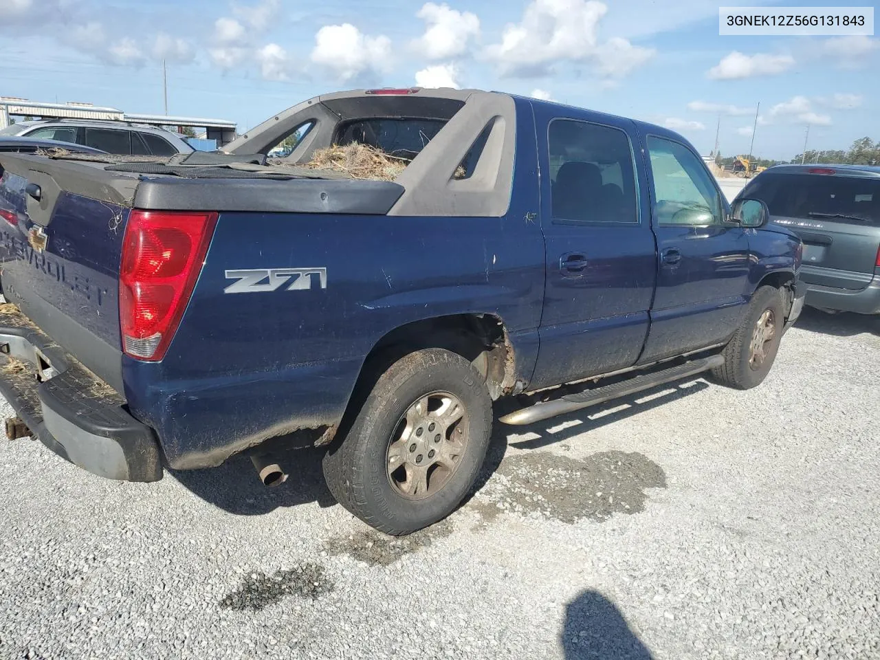 2006 Chevrolet Avalanche K1500 VIN: 3GNEK12Z56G131843 Lot: 78095434