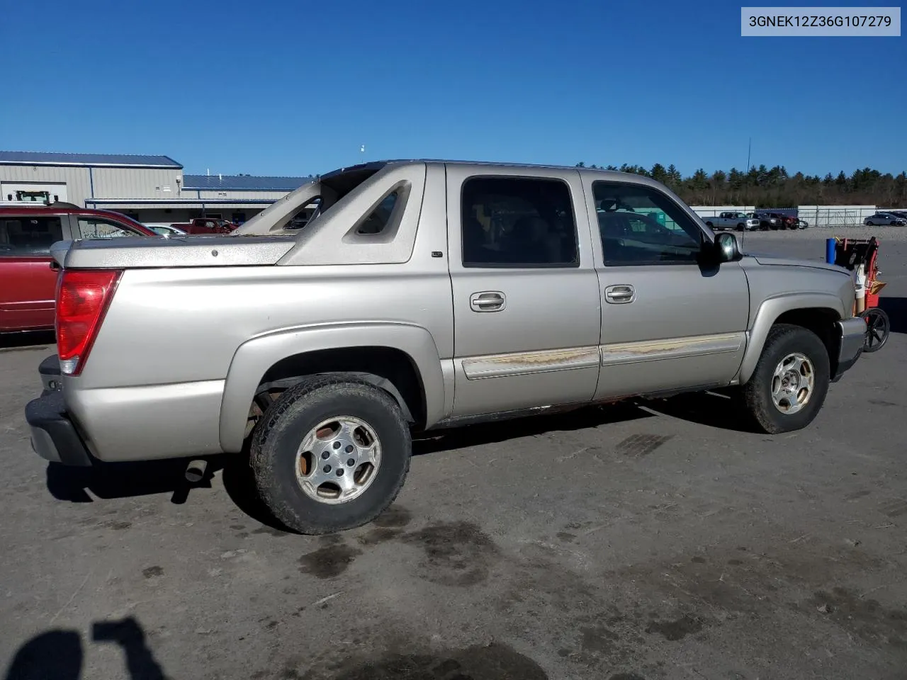 2006 Chevrolet Avalanche K1500 VIN: 3GNEK12Z36G107279 Lot: 80466244