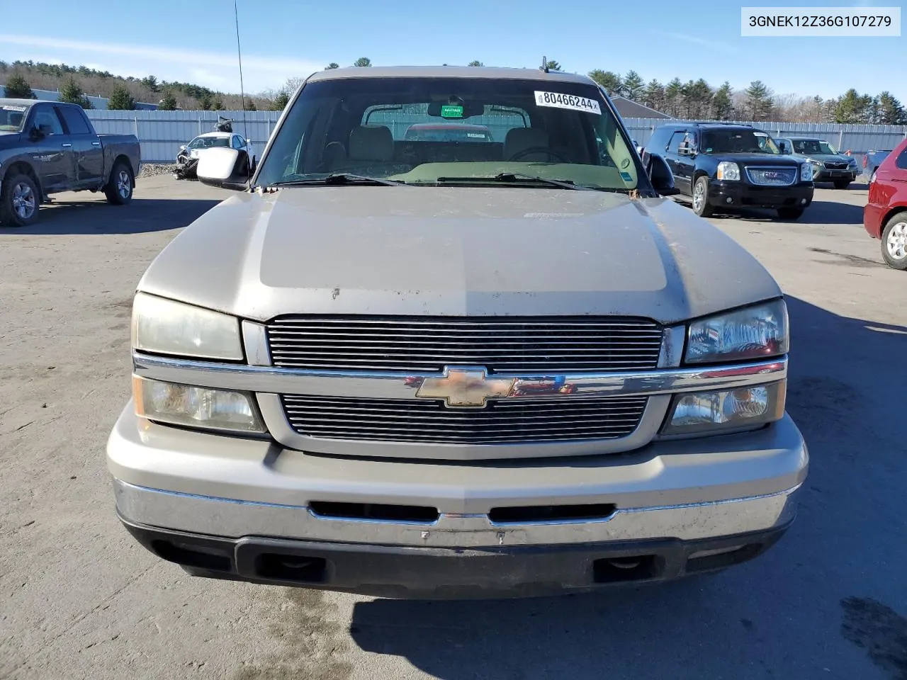 2006 Chevrolet Avalanche K1500 VIN: 3GNEK12Z36G107279 Lot: 80466244