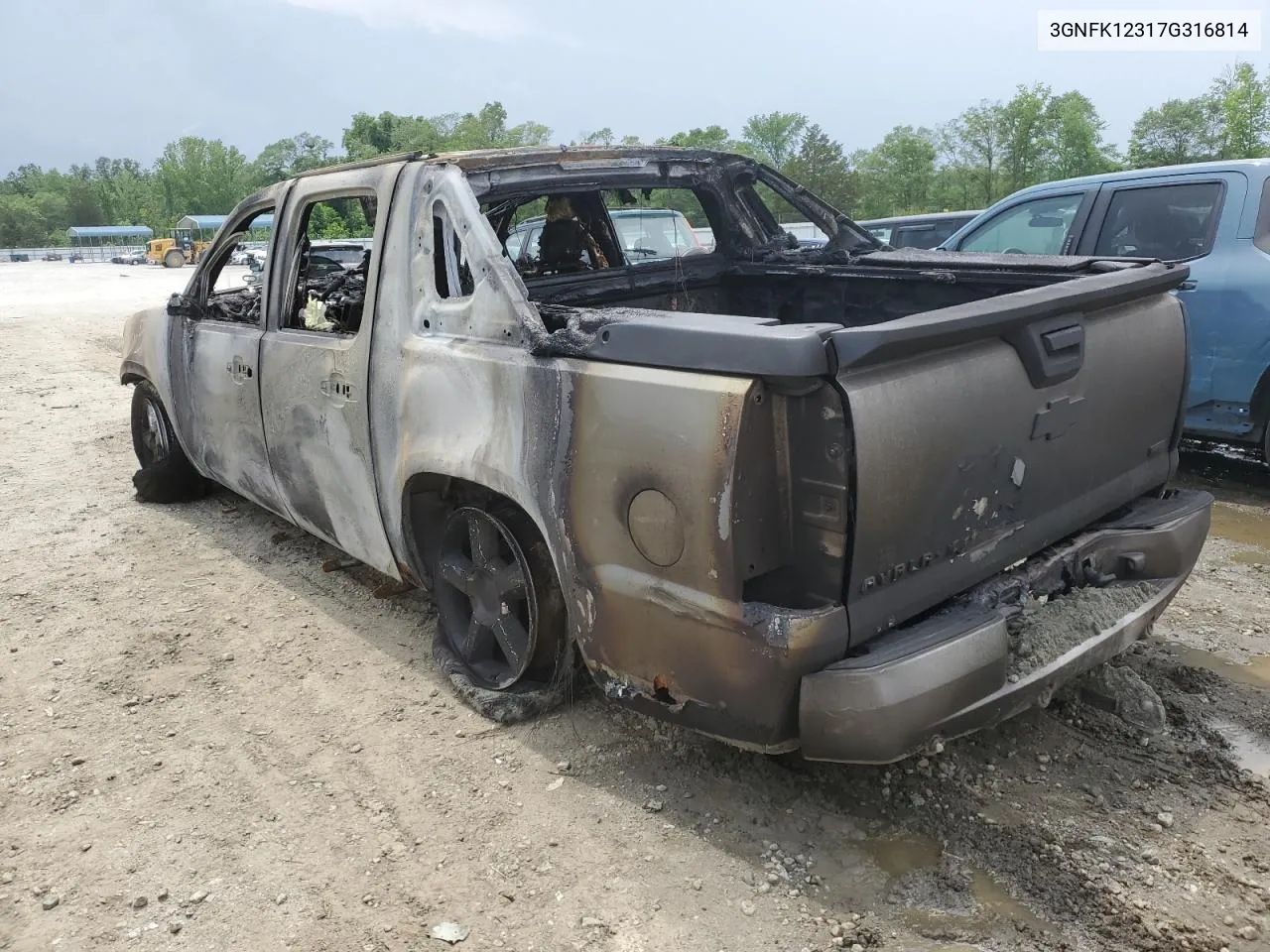 2007 Chevrolet Avalanche K1500 VIN: 3GNFK12317G316814 Lot: 54235574