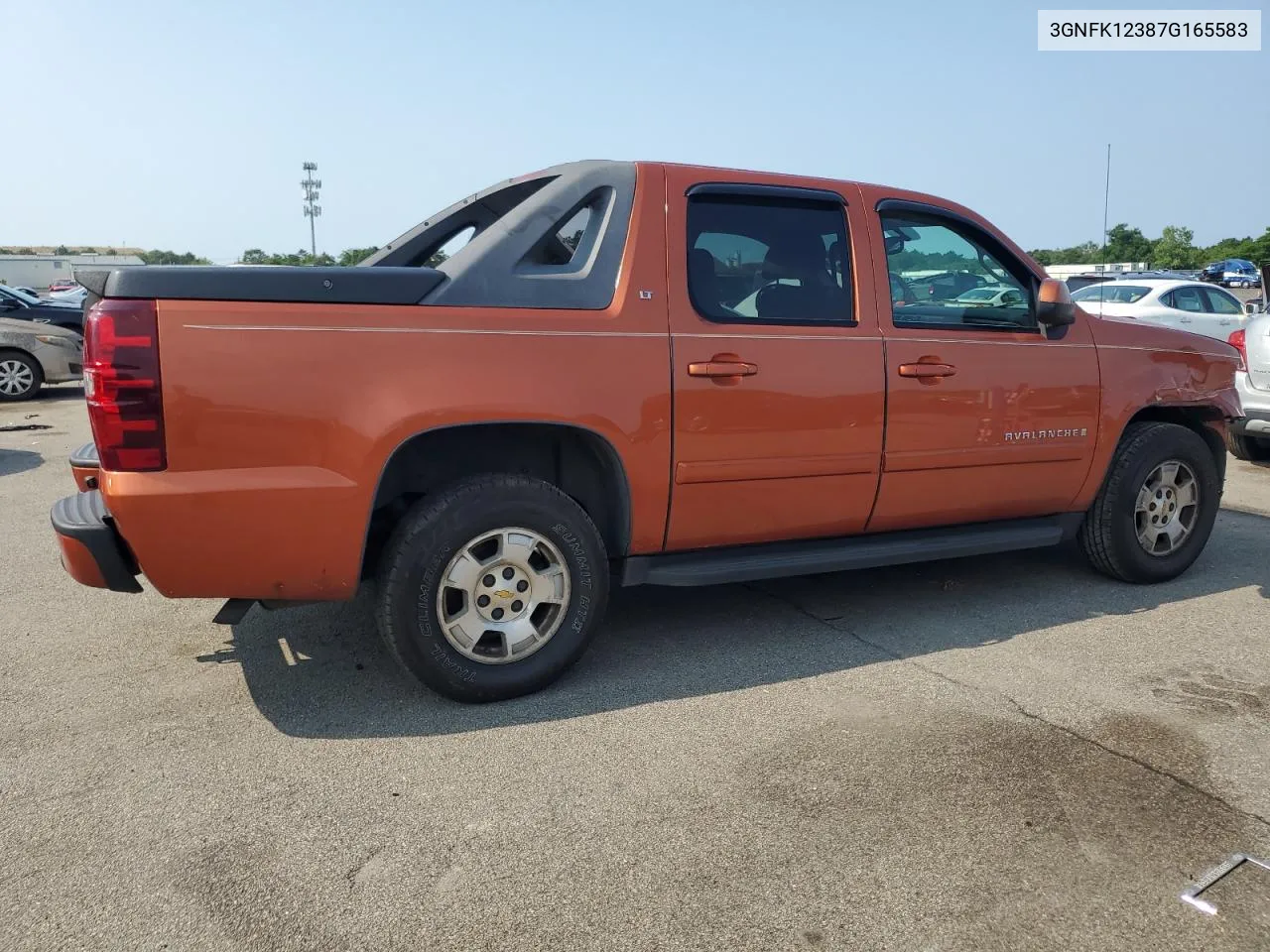 2007 Chevrolet Avalanche K1500 VIN: 3GNFK12387G165583 Lot: 62336514