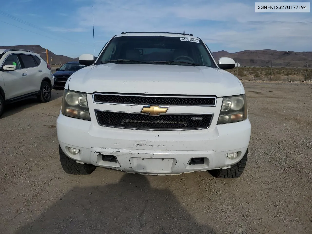 2007 Chevrolet Avalanche K1500 VIN: 3GNFK12327G177194 Lot: 64501094