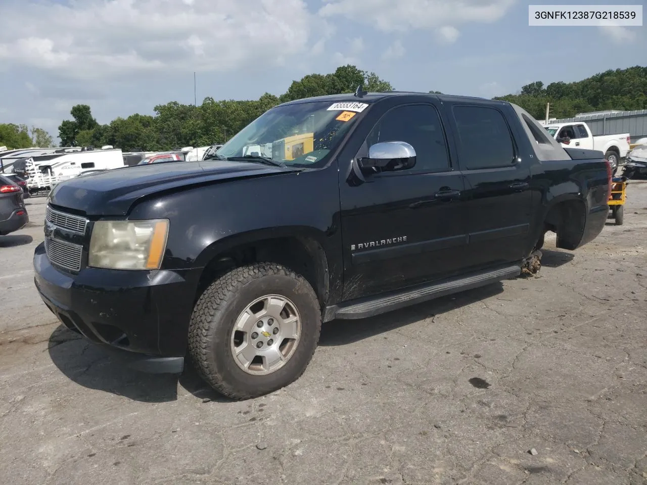 3GNFK12387G218539 2007 Chevrolet Avalanche K1500