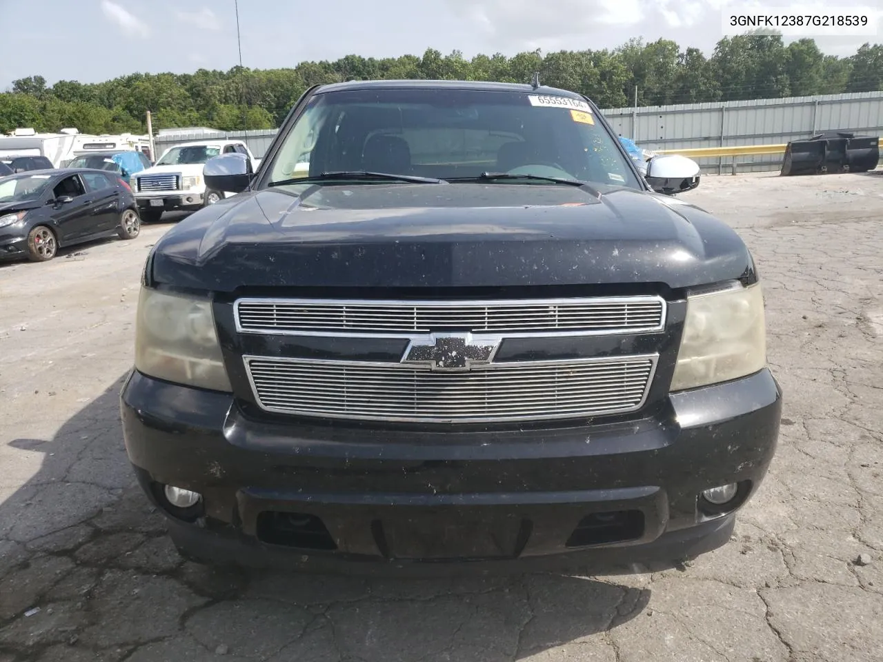 2007 Chevrolet Avalanche K1500 VIN: 3GNFK12387G218539 Lot: 65553164