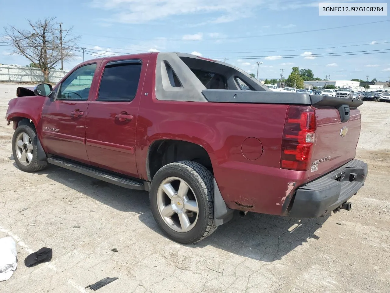 2007 Chevrolet Avalanche C1500 VIN: 3GNEC12J97G108784 Lot: 66969384