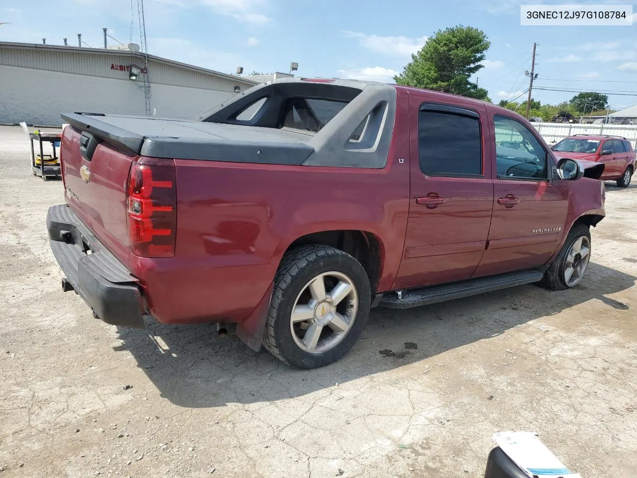 2007 Chevrolet Avalanche C1500 VIN: 3GNEC12J97G108784 Lot: 66969384