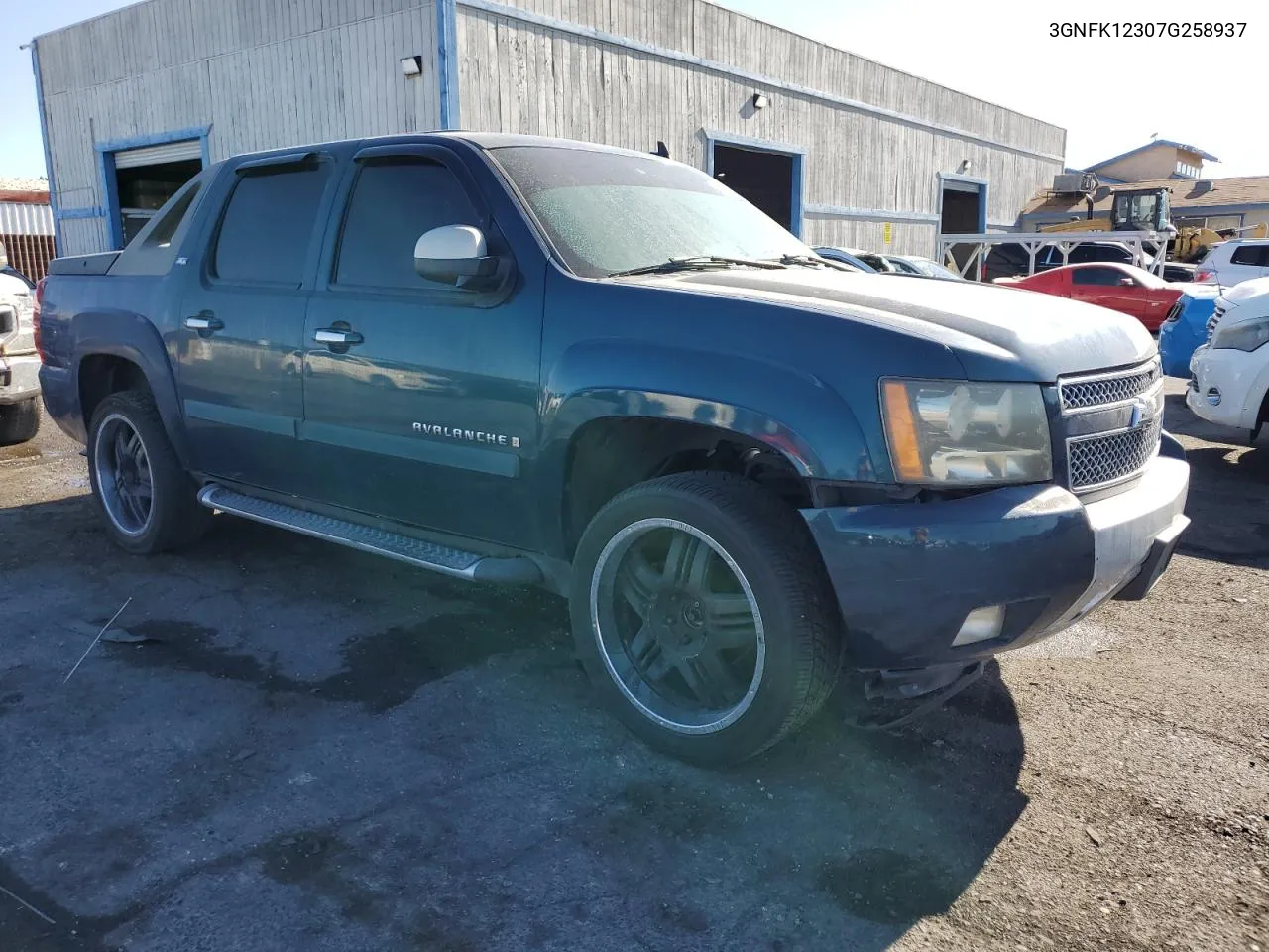 2007 Chevrolet Avalanche K1500 VIN: 3GNFK12307G258937 Lot: 69171164