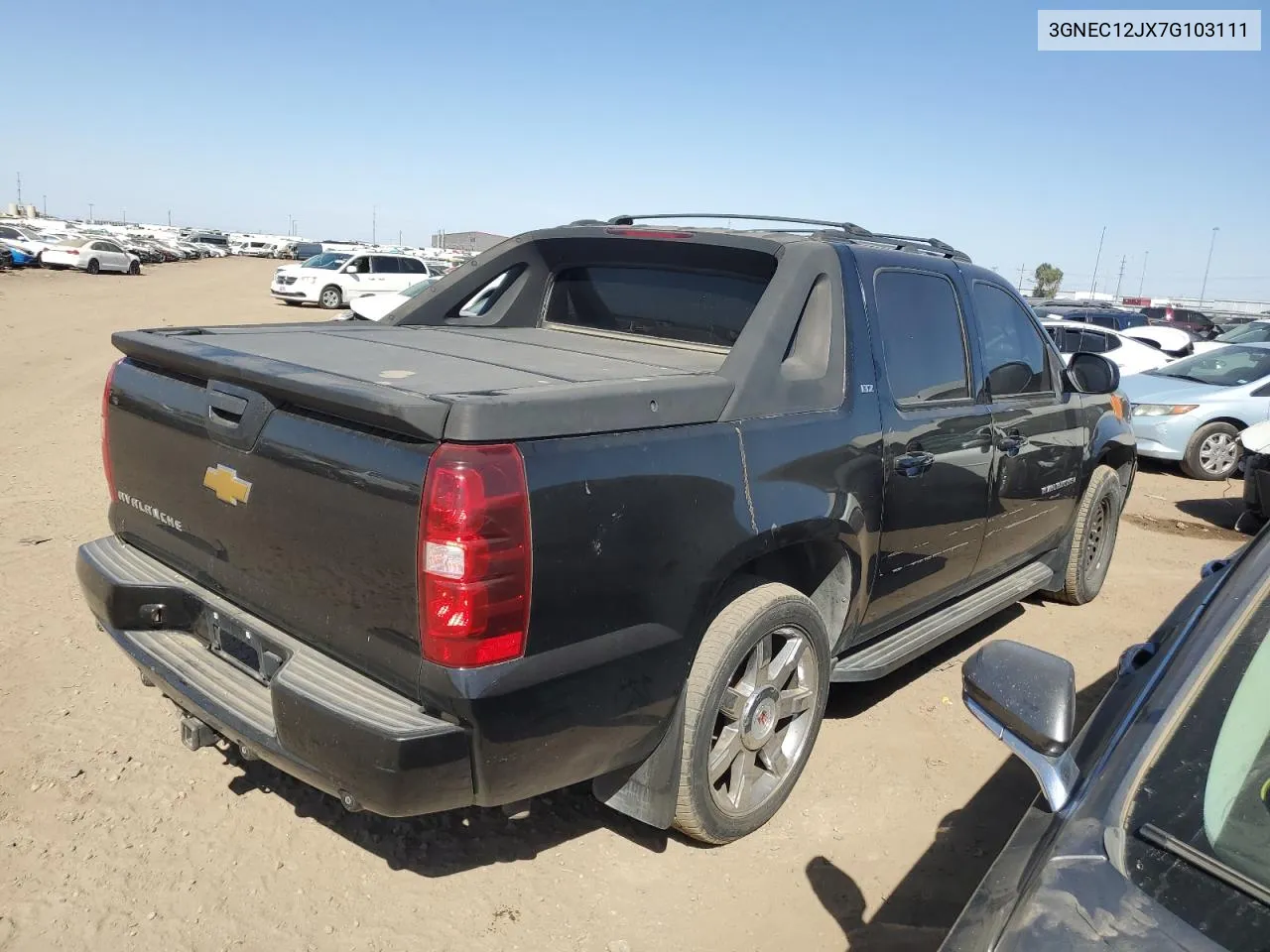 2007 Chevrolet Avalanche C1500 VIN: 3GNEC12JX7G103111 Lot: 71224564