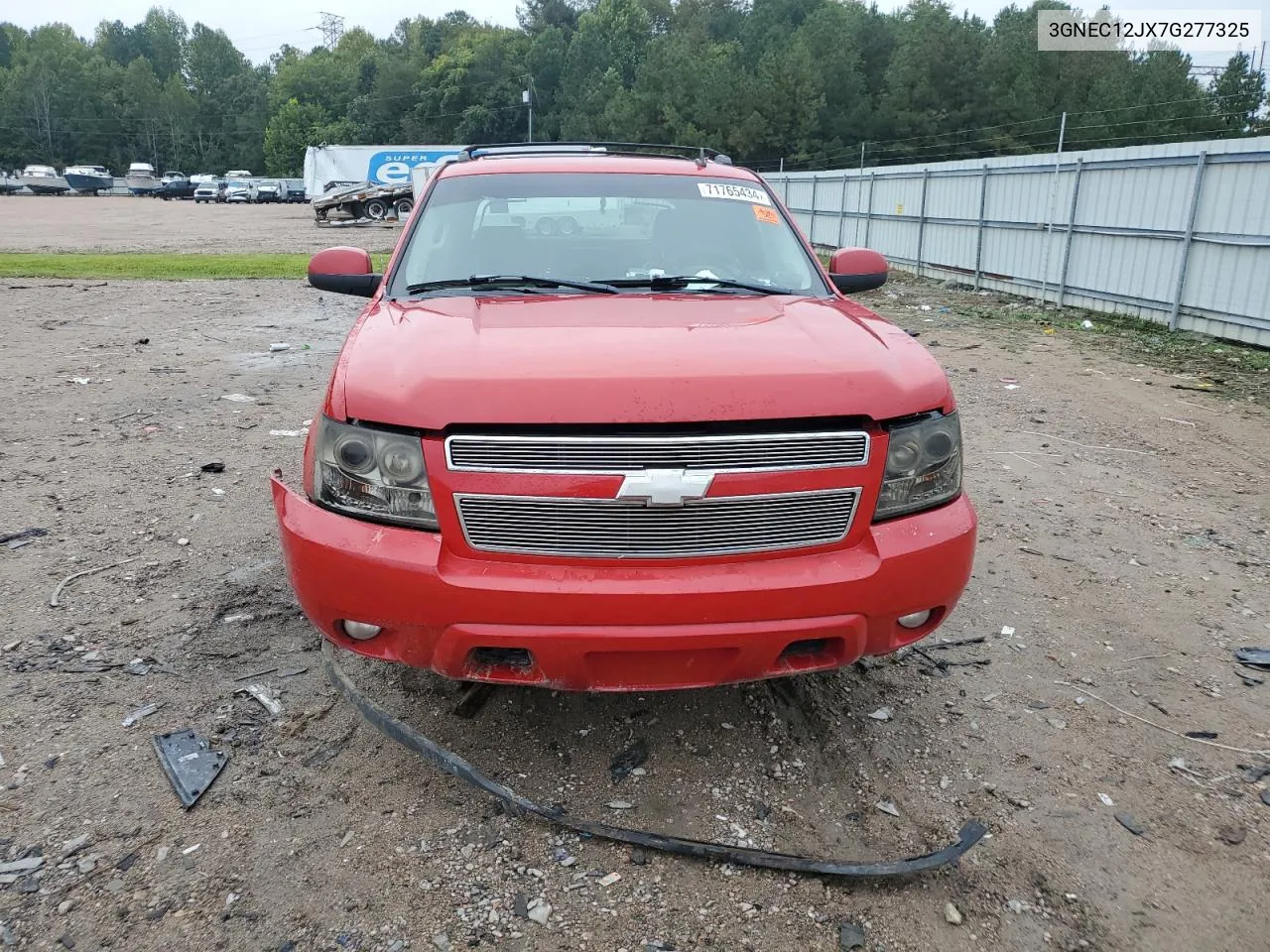 2007 Chevrolet Avalanche C1500 VIN: 3GNEC12JX7G277325 Lot: 71765434