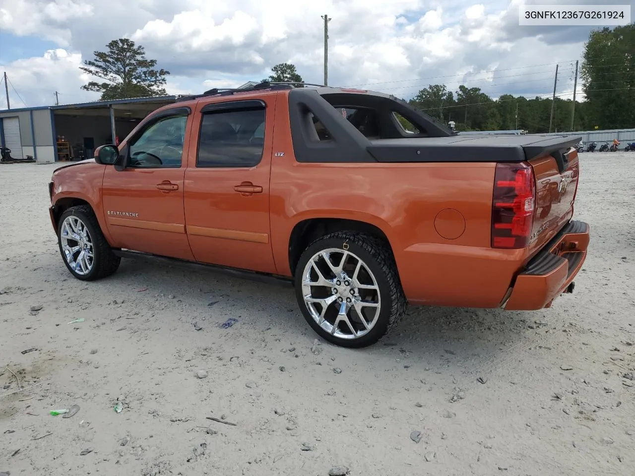 2007 Chevrolet Avalanche K1500 VIN: 3GNFK12367G261924 Lot: 72162084