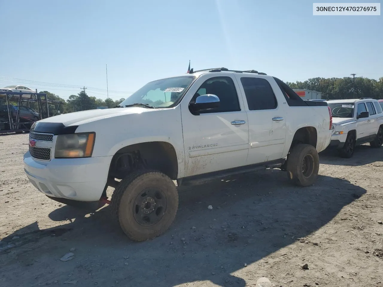 2007 Chevrolet Avalanche C1500 VIN: 3GNEC12Y47G276975 Lot: 72316894