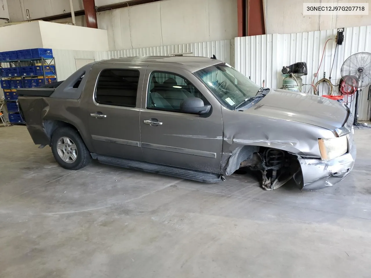 2007 Chevrolet Avalanche C1500 VIN: 3GNEC12J97G207718 Lot: 72337484