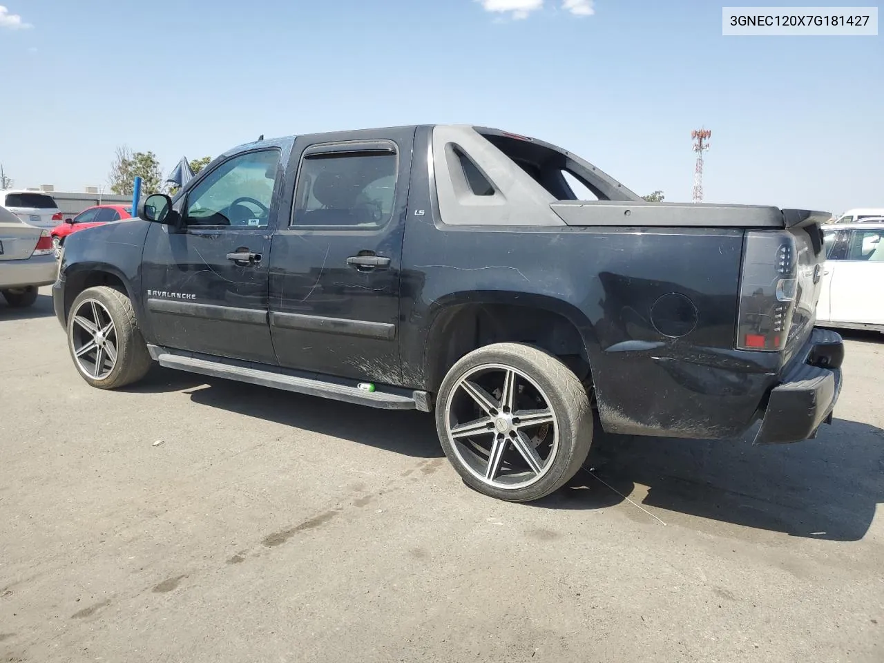 2007 Chevrolet Avalanche C1500 VIN: 3GNEC120X7G181427 Lot: 72356604