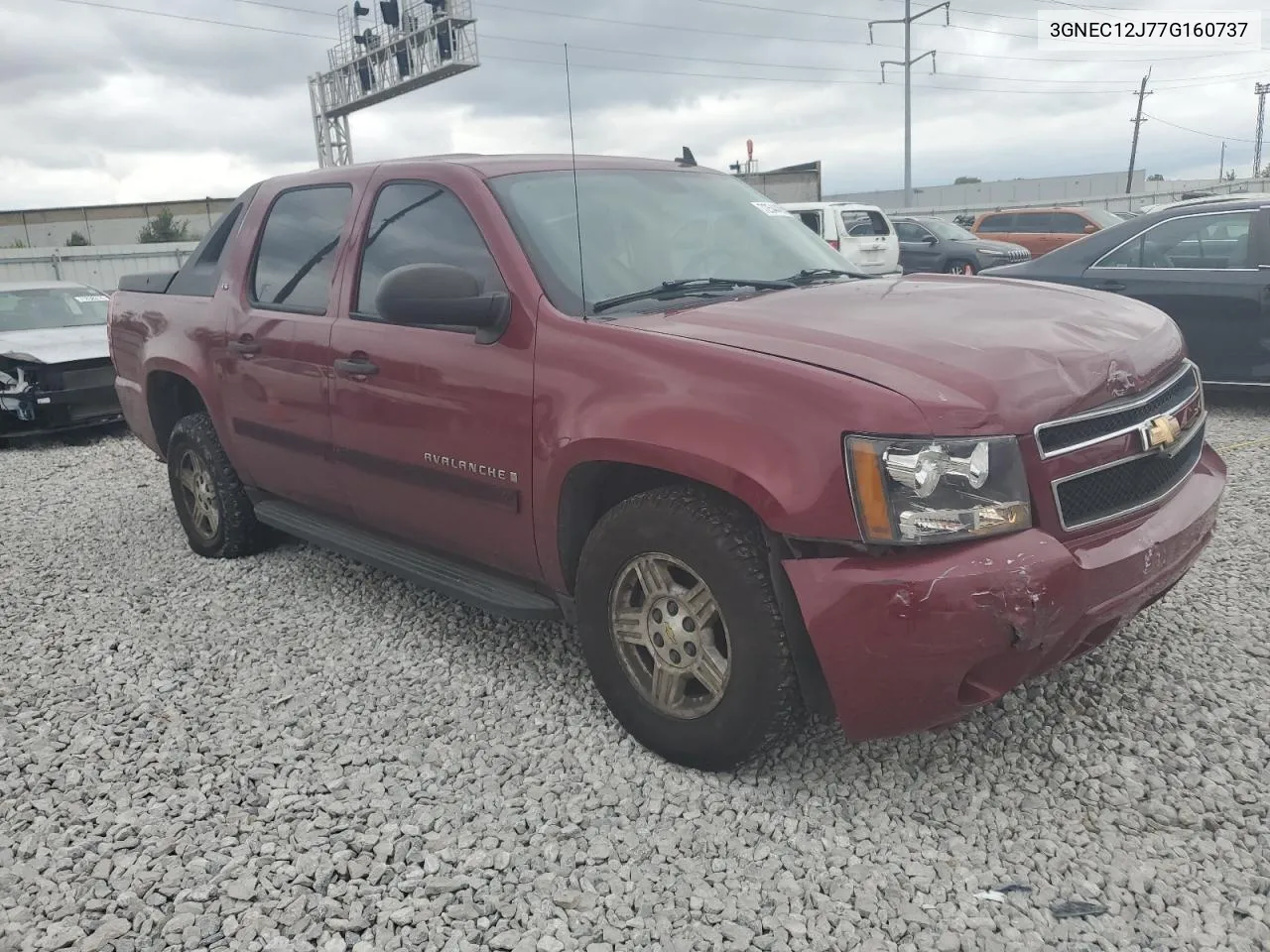 3GNEC12J77G160737 2007 Chevrolet Avalanche C1500