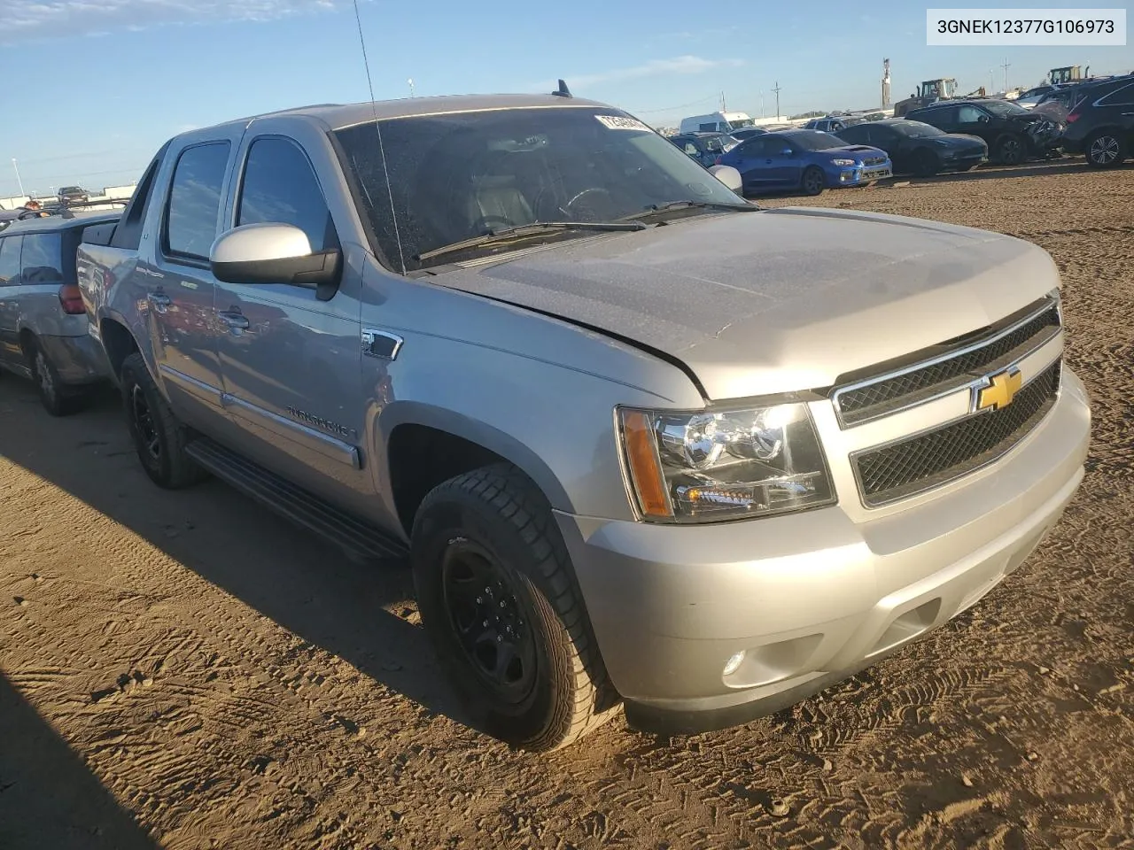 2007 Chevrolet Avalanche K1500 VIN: 3GNEK12377G106973 Lot: 72546414