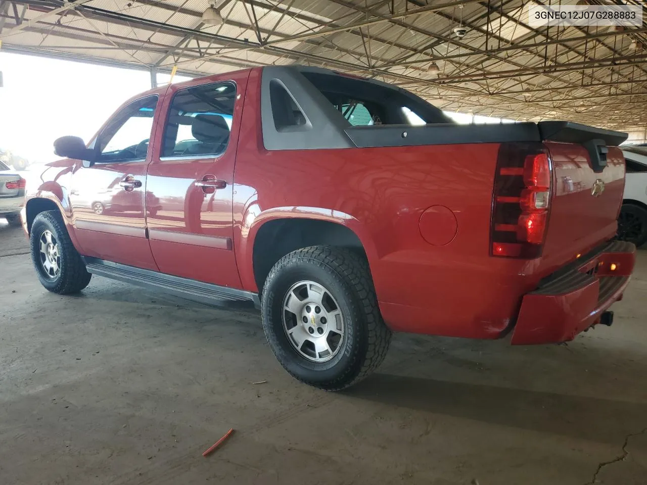 2007 Chevrolet Avalanche C1500 VIN: 3GNEC12J07G288883 Lot: 72652894