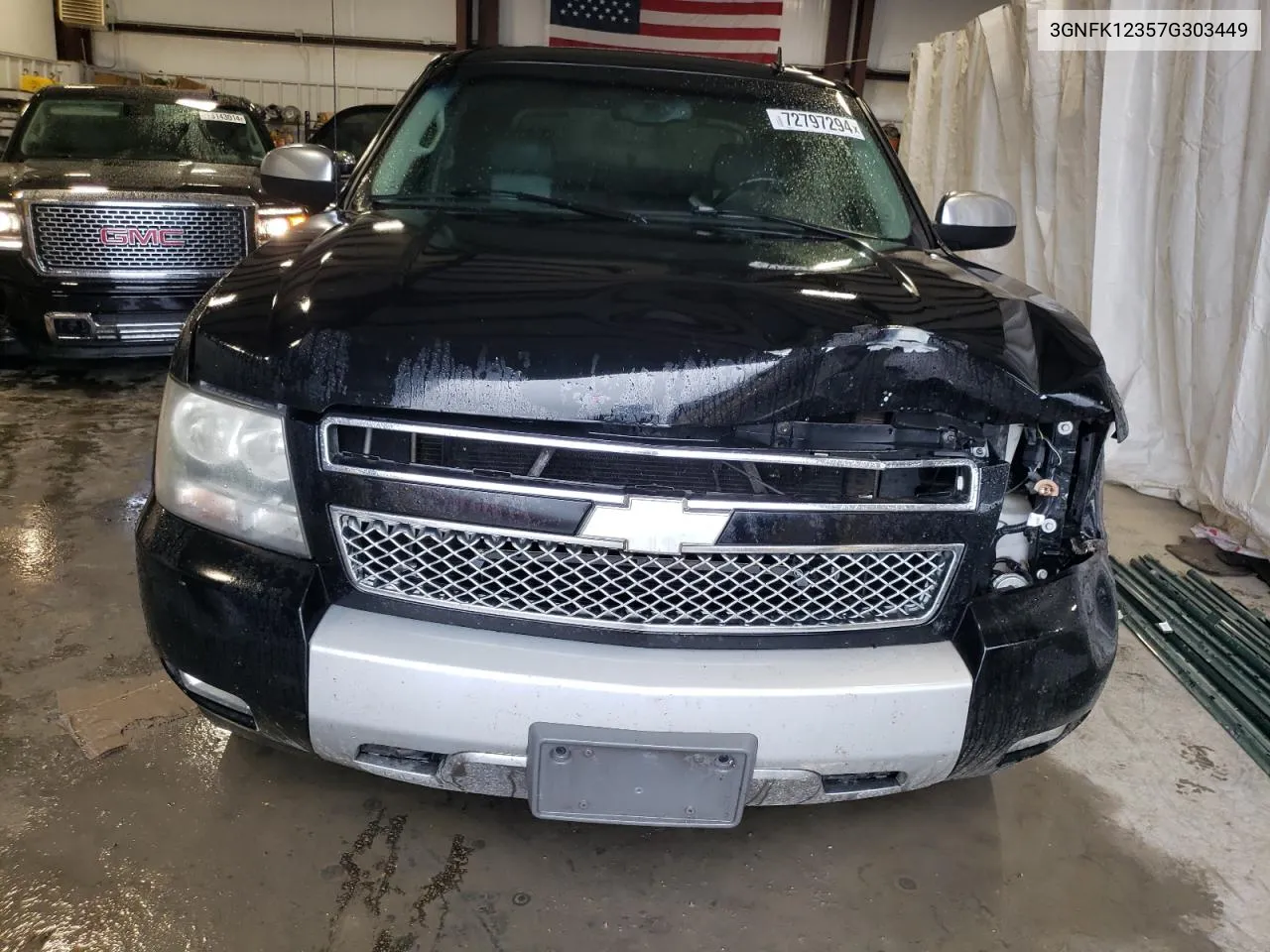 2007 Chevrolet Avalanche K1500 VIN: 3GNFK12357G303449 Lot: 72797294