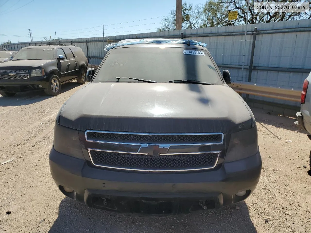 2007 Chevrolet Avalanche K1500 VIN: 3GNEK12327G107819 Lot: 73011704