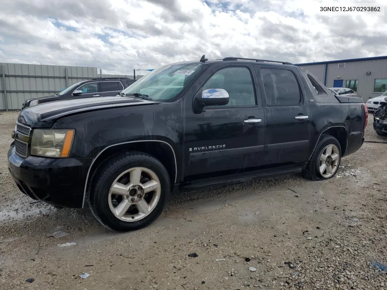 2007 Chevrolet Avalanche C1500 VIN: 3GNEC12J67G293862 Lot: 73295674