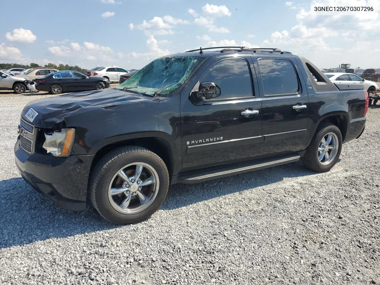 2007 Chevrolet Avalanche C1500 VIN: 3GNEC12067G307296 Lot: 73326194