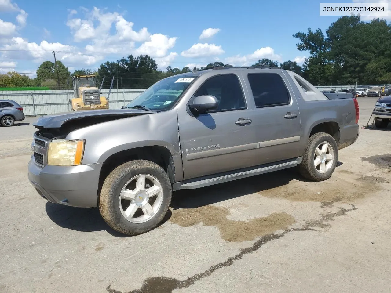 2007 Chevrolet Avalanche K1500 VIN: 3GNFK12377G142974 Lot: 73683554