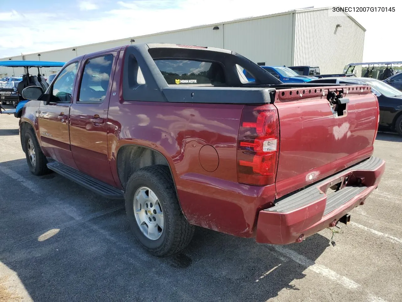 2007 Chevrolet Avalanche C1500 VIN: 3GNEC12007G170145 Lot: 73833004