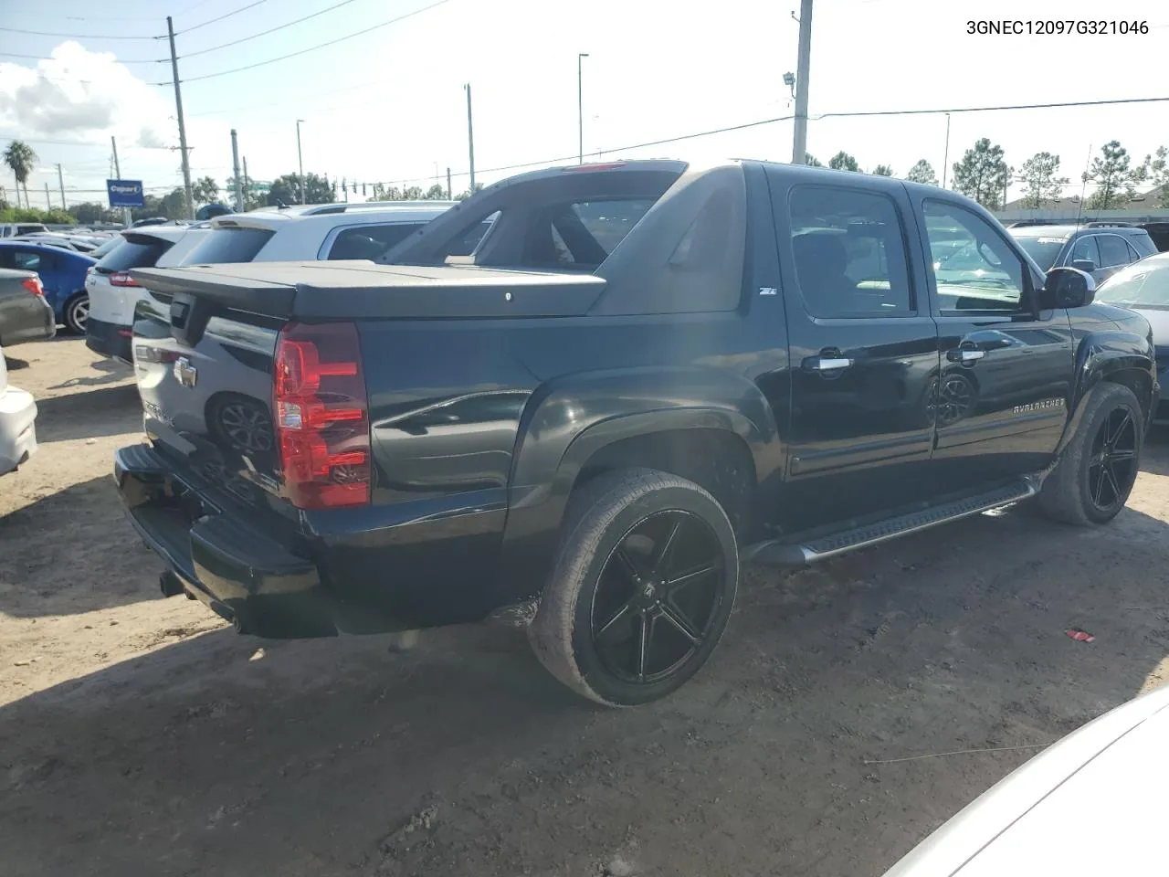 2007 Chevrolet Avalanche C1500 VIN: 3GNEC12097G321046 Lot: 73854064