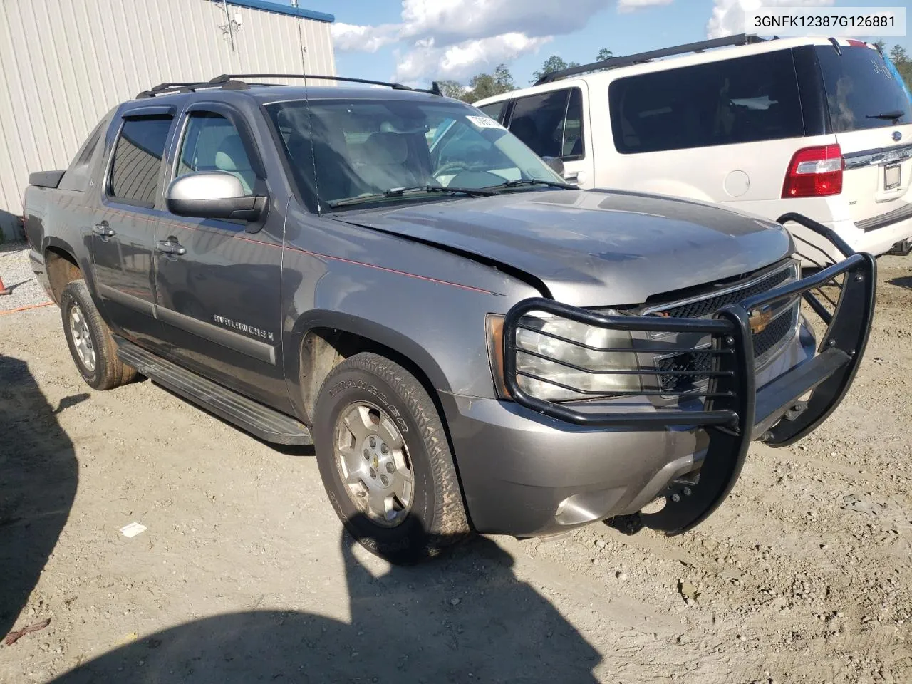 2007 Chevrolet Avalanche K1500 VIN: 3GNFK12387G126881 Lot: 73951184