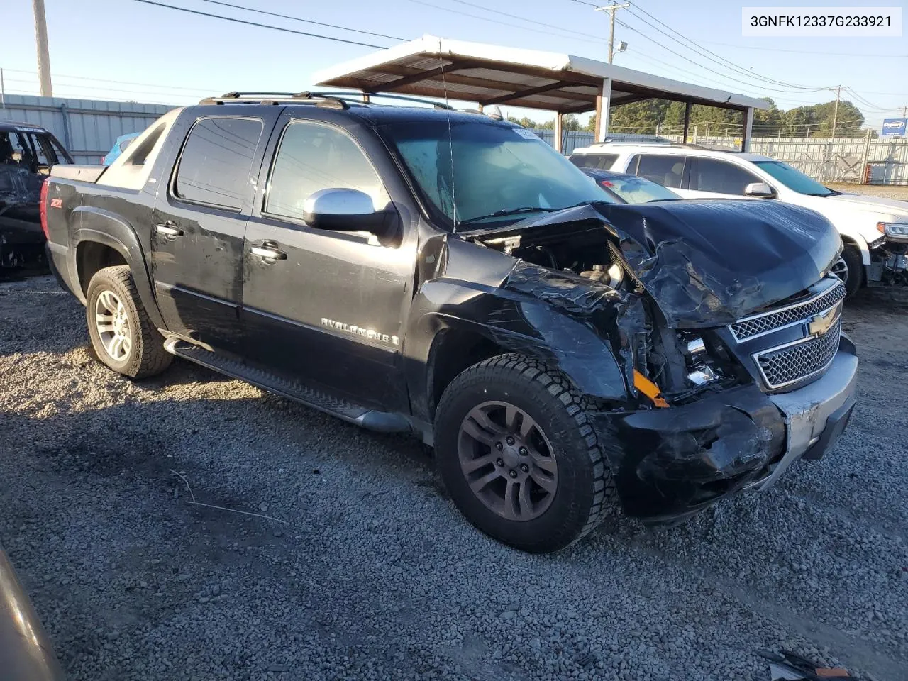 2007 Chevrolet Avalanche K1500 VIN: 3GNFK12337G233921 Lot: 74255244