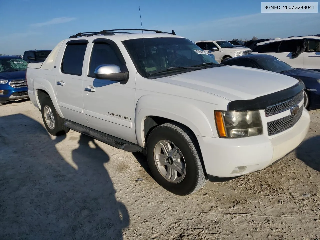 2007 Chevrolet Avalanche C1500 VIN: 3GNEC12007G293041 Lot: 74341734