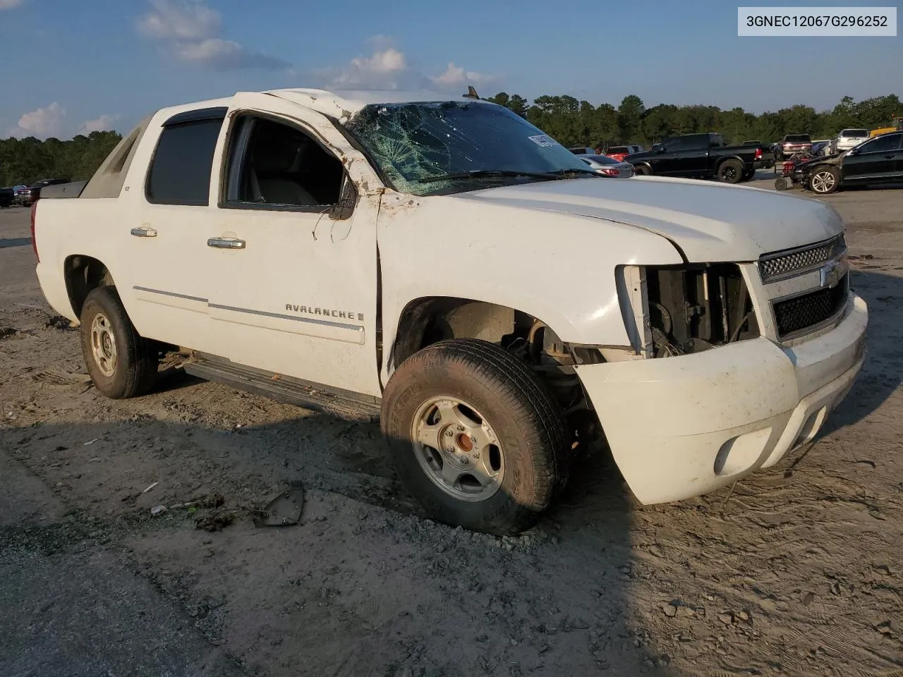 2007 Chevrolet Avalanche C1500 VIN: 3GNEC12067G296252 Lot: 74441804